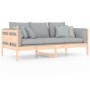 Sofá cama madera maciza de pino 90x190 cm de vidaXL, Camas y somieres - Ref: Foro24-820307, Precio: 97,84 €, Descuento: %