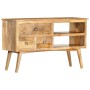 Aparador de madera maciza de mango 102x35x61 cm de vidaXL, Aparadores - Ref: Foro24-286295, Precio: 194,17 €, Descuento: %