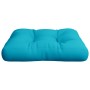 Cushion for pallet sofa turquoise fabric 60x60x12 cm by vidaXL, Cushions for chairs and sofas - Ref: Foro24-360468, Price: 29...