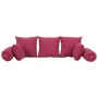 Kissenset 7-teilig aus rosa Stoff von vidaXL, Kissen für Stühle und Sofas - Ref: Foro24-350381, Preis: 58,76 €, Rabatt: %