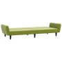 2 seater light green velvet sofa bed by vidaXL, Sofas - Ref: Foro24-337539, Price: 197,35 €, Discount: %