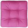 Cojín para sofá de palets tela rosa 50x50x12 cm de vidaXL, Cojines para sillas y sofás - Ref: Foro24-360445, Precio: 23,07 €,...