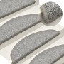 Stair tread mats 15 pcs light gray 65x24x4 cm by vidaXL, Stair mats - Ref: Foro24-322371, Price: 63,96 €, Discount: %