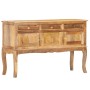 Solid mango wood sideboard 110x35x75 cm by vidaXL, Sideboards - Ref: Foro24-286303, Price: 284,80 €, Discount: %