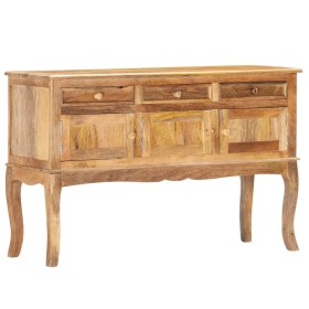 Solid mango wood sideboard 110x35x75 cm by vidaXL, Sideboards - Ref: Foro24-286303, Price: 284,99 €, Discount: %