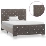 Gray velvet bed frame 100x200 cm by vidaXL, Beds and slatted bases - Ref: Foro24-286830, Price: 223,73 €, Discount: %