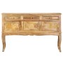 Solid mango wood sideboard 110x35x75 cm by vidaXL, Sideboards - Ref: Foro24-286303, Price: 284,80 €, Discount: %