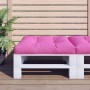 Kissen für Paletten rosa Stoff 80x80x12 cm von vidaXL, Kissen für Stühle und Sofas - Ref: Foro24-360511, Preis: 42,99 €, Raba...