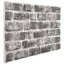 3D wall panels 10 pcs dark gray brick design EPS by vidaXL, Wall covering - Ref: Foro24-332925, Price: 166,50 €, Discount: %