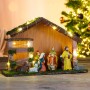 HI Krippenportal mit LED-Lichtern von HI, Weihnachtsbeleuchtung - Ref: Foro24-438347, Preis: 29,17 €, Rabatt: %