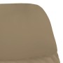 Relaxation armchair and footrest in cappuccino-colored synthetic leather by vidaXL, Armchairs - Ref: Foro24-3097421, Price: 1...