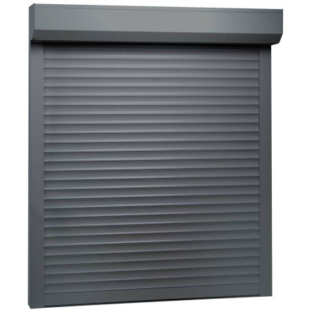 Anthrazitgraues Aluminiumrollo 100x120 cm von vidaXL, Fensterläden - Ref: Foro24-144979, Preis: 199,46 €, Rabatt: %