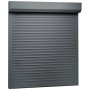 Anthracite gray aluminum blind 100x120 cm by vidaXL, Shutters - Ref: Foro24-144979, Price: 199,46 €, Discount: %