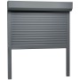 Persiana de aluminio gris antracita 100x120 cm de vidaXL, Contraventanas - Ref: Foro24-144979, Precio: 199,46 €, Descuento: %