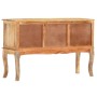 Solid mango wood sideboard 110x35x75 cm by vidaXL, Sideboards - Ref: Foro24-286303, Price: 284,80 €, Discount: %