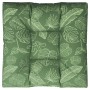 Cushion for pallets fabric leaf print 80x80x12 cm by vidaXL, Cushions for chairs and sofas - Ref: Foro24-360510, Price: 44,49...