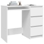 White plywood desk 90x45x76 cm by vidaXL, Desks - Ref: Foro24-801373, Price: 128,95 €, Discount: %