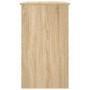 Escritorio madera contrachapada color roble Sonoma 90x45x76 cm de vidaXL, Escritorios - Ref: Foro24-801376, Precio: 80,56 €, ...