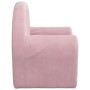 Sofá cama para niños felpa suave rosa de vidaXL, Mobiliario para bebés y niños pequeños - Ref: Foro24-341778, Precio: 46,90 €...