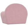 Sofá cama para niños felpa suave rosa de vidaXL, Mobiliario para bebés y niños pequeños - Ref: Foro24-341778, Precio: 46,90 €...