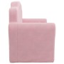 Pink soft plush 2-seater children's sofa bed by vidaXL, Baby and Toddler Furniture - Ref: Foro24-341880, Price: 75,38 €, Disc...