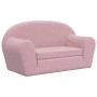 Pink soft plush 2-seater children's sofa bed by vidaXL, Baby and Toddler Furniture - Ref: Foro24-341784, Price: 72,99 €, Disc...