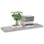 Concrete gray MDF floating wall shelf 80x23.5x3.8 cm by vidaXL, Shelves and shelves - Ref: Foro24-326600, Price: 19,46 €, Dis...