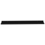 Wall shelves 4 units black 115x9x3 cm by vidaXL, Shelves and shelves - Ref: Foro24-326671, Price: 45,60 €, Discount: %