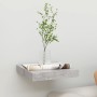 Gray concrete MDF floating wall shelf 23x23.5x3.8 cm by vidaXL, Shelves and shelves - Ref: Foro24-326588, Price: 11,71 €, Dis...