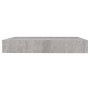 Gray concrete MDF floating wall shelf 23x23.5x3.8 cm by vidaXL, Shelves and shelves - Ref: Foro24-326588, Price: 11,71 €, Dis...