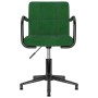 Swivel dining chairs 2 units dark green velvet by vidaXL, dining chairs - Ref: Foro24-334786, Price: 86,15 €, Discount: %