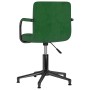 Swivel dining chairs 2 units dark green velvet by vidaXL, dining chairs - Ref: Foro24-334786, Price: 86,15 €, Discount: %