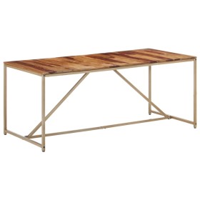 Sheesham Massivholz Esstisch 180x90x76 cm von vidaXL, Küchen- und Esstische - Ref: Foro24-286335, Preis: 206,99 €, Rabatt: %