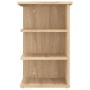 Armario auxiliar madera contrachapada roble Sonoma 35x35x55 cm de vidaXL, Aparadores - Ref: Foro24-806277, Precio: 40,09 €, D...