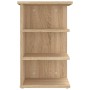 Armario auxiliar madera contrachapada roble Sonoma 35x35x55 cm de vidaXL, Aparadores - Ref: Foro24-806277, Precio: 40,09 €, D...