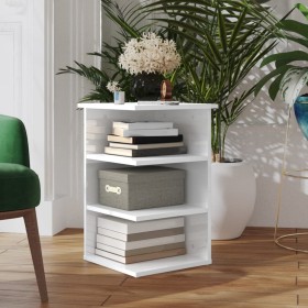 Auxiliary plywood white gloss cabinet 35x35x55 cm by vidaXL, Sideboards - Ref: Foro24-806280, Price: 37,52 €, Discount: %