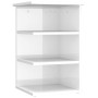 Zusatzschrank Sperrholz glänzend weiß 35x35x55 cm von vidaXL, Sideboards - Ref: Foro24-806280, Preis: 37,66 €, Rabatt: %