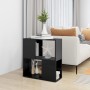 Librería de madera contrachapada negro 60x24x63 cm de vidaXL, Librerías y estanterías - Ref: Foro24-809063, Precio: 33,13 €, ...