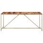 Mesa de comedor de madera maciza de sheesham 180x90x76 cm de vidaXL, Mesas de cocina y de comedor - Ref: Foro24-286335, Preci...