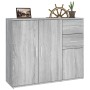 Sideboard aus grauem Sonoma-Sperrholz, 91 x 29,5 x 75 cm von vidaXL, Sideboards - Ref: Foro24-823275, Preis: 82,12 €, Rabatt: %