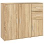 Sonoma oak plywood sideboard 91x29.5x75 cm by vidaXL, Sideboards - Ref: Foro24-823272, Price: 76,15 €, Discount: %