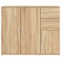 Sonoma oak plywood sideboard 91x29.5x75 cm by vidaXL, Sideboards - Ref: Foro24-823272, Price: 76,15 €, Discount: %