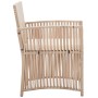 4-teiliges Gartenmöbel-Set und beige synthetische Rattankissen von vidaXL, Gartensets - Ref: Foro24-46436, Preis: 277,24 €, R...