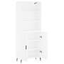 Tall white plywood sideboard 69.5x34x180 cm by vidaXL, Sideboards - Ref: Foro24-3189269, Price: 147,54 €, Discount: %