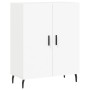 Tall white plywood sideboard 69.5x34x180 cm by vidaXL, Sideboards - Ref: Foro24-3189269, Price: 147,54 €, Discount: %