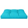 Cushion for pallets turquoise fabric 80x80x12 cm by vidaXL, Cushions for chairs and sofas - Ref: Foro24-360512, Price: 42,79 ...