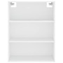 Aparador alto madera contrachapada blanco 69,5x34x180 cm de vidaXL, Aparadores - Ref: Foro24-3200505, Precio: 148,41 €, Descu...