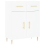 Tall white plywood sideboard 69.5x34x180 cm by vidaXL, Sideboards - Ref: Foro24-3200505, Price: 155,27 €, Discount: %