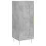 Aparador de madera contrachapada gris hormigón 34,5x34x180 cm de vidaXL, Aparadores - Ref: Foro24-3200445, Precio: 94,99 €, D...