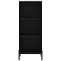 Black plywood sideboard 34.5x34x180 cm by vidaXL, Sideboards - Ref: Foro24-3199370, Price: 95,46 €, Discount: %